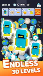 Match 3D Collect MOD APK (Unlimited Booster) Download 5