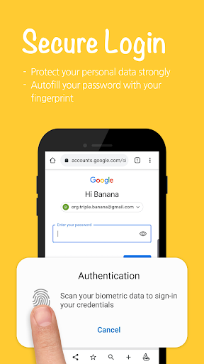 Banana Browser: Adblock, Secur Screen 3