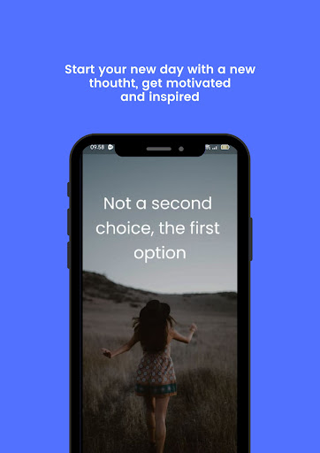 Android application status and Attitude Quotes screenshort