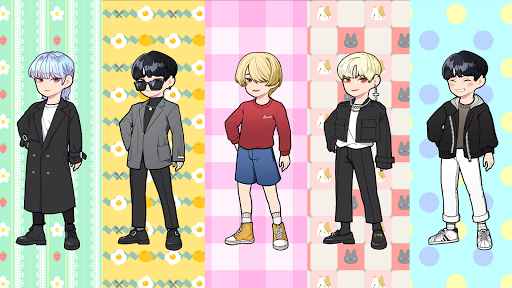 Kpop Boy Group Dress Up Screen 2