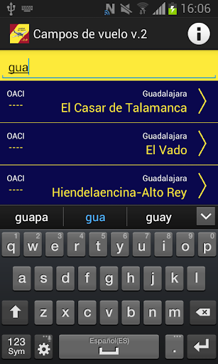 Campos de Vuelo de España 2.0 Screen 3