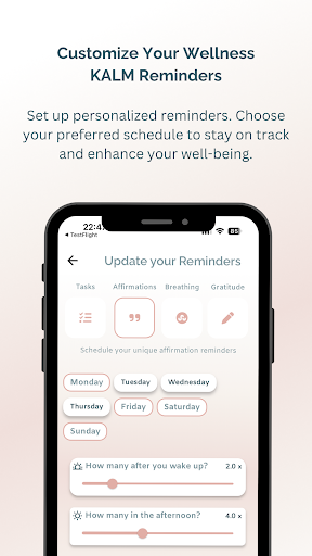 KALM: Mindfulness & Wellness Screen 2