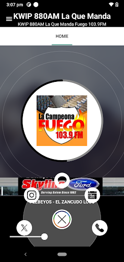 La Campeona 880 AM Screen 2