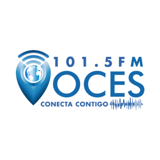 VOCES 101.5 FM logo