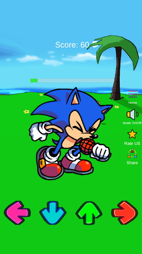 FNF SONIK.RUSH Mod Test