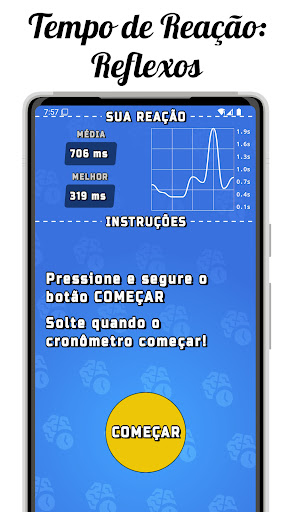 Visualização do aplicativo