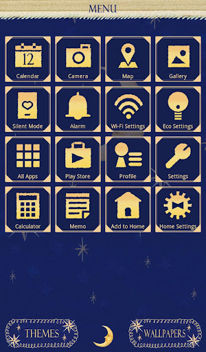 Moon and Stars wallpaper Screen 2