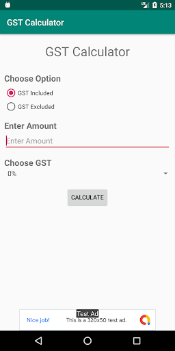 GST Calculator Screen 3