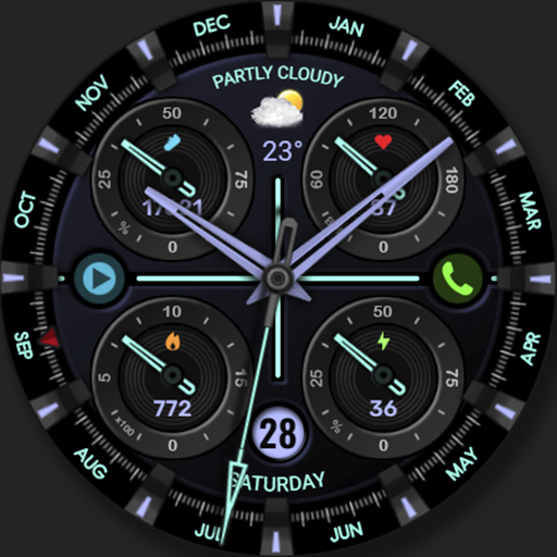 WFP 340 Ultra watch face Logo