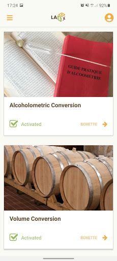 Android application Labox Alco screenshort