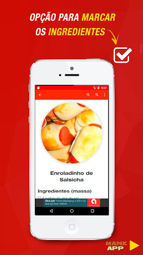 Receita de Salgadinhos Screen 3
