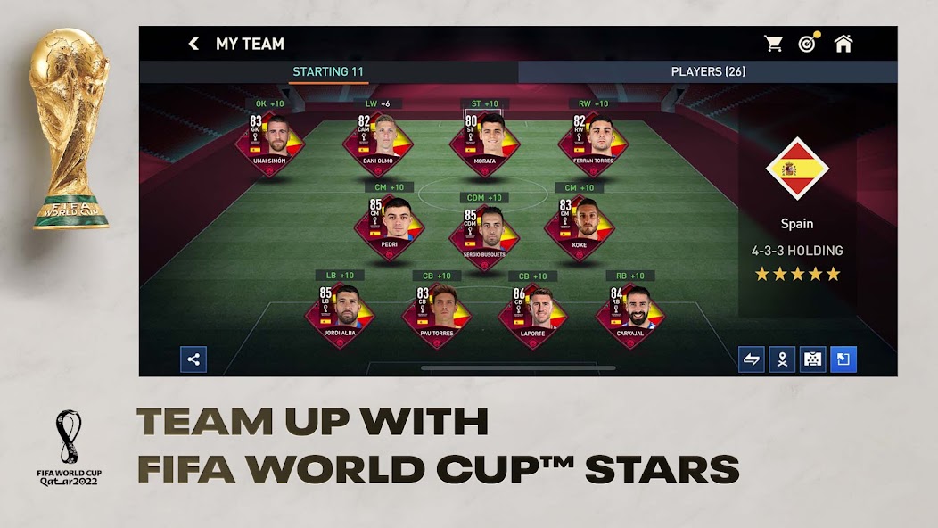 FIFA Mobile: FIFA World Cup™ MOD Screenshot