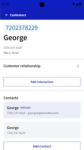 Rundoo POS Screen 3