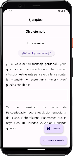 Cuidando-T Screen 3