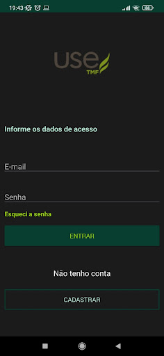 Android application Use TMF screenshort