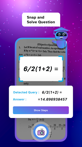 Android application Edbot: Math & Homework Helper screenshort
