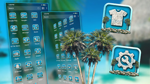 Summer Beach Theme Screen 2
