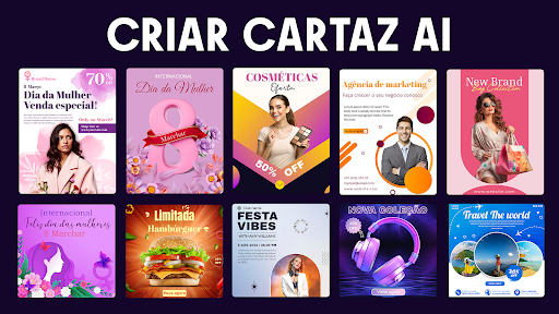 Visualização do aplicativo