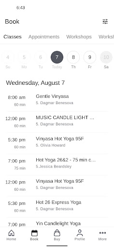Aria Yoga and Wellness Center Screen 2
