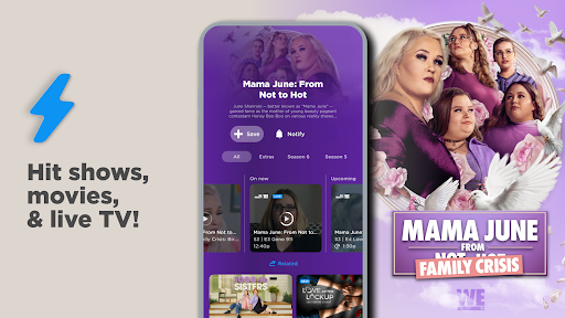 Android application Philo: Shows, Movies, Live TV. screenshort