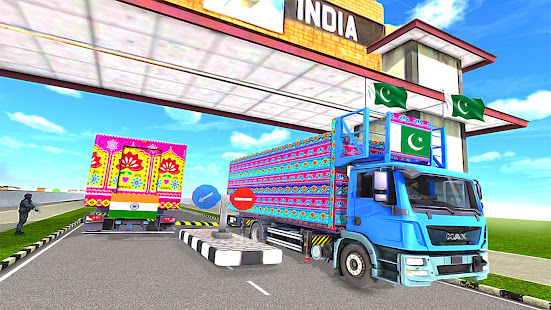 Indo Pak Truck Driver: Offroad Truck Driving Games screenshots apk mod 3