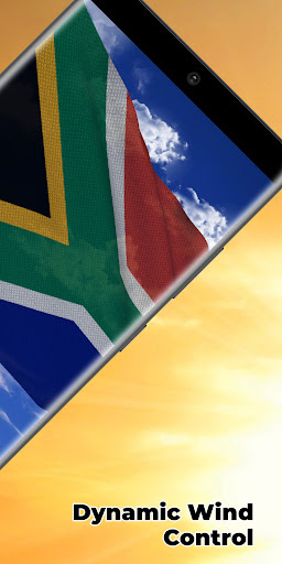 South Africa Flag Live Wall Screen 2
