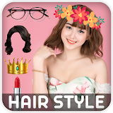 Hair Style Changer App for Women icon