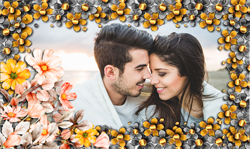 Android application Lovely Flower Photo Frame screenshort