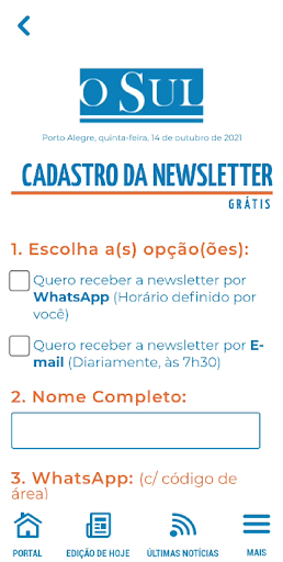 Jornal O Sul Screen 3