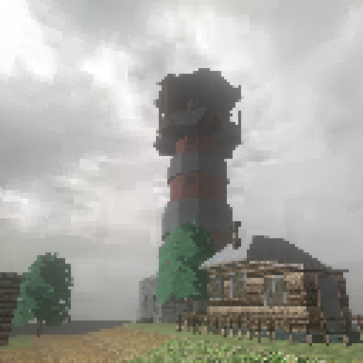 Horror Extinct Lighthouse DEMO logo
