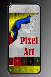 Poppy Color Number Pixel Art 1.0 APK screenshots 3