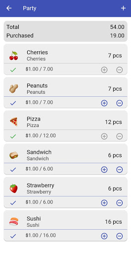 Smart Shopping List Screen 3