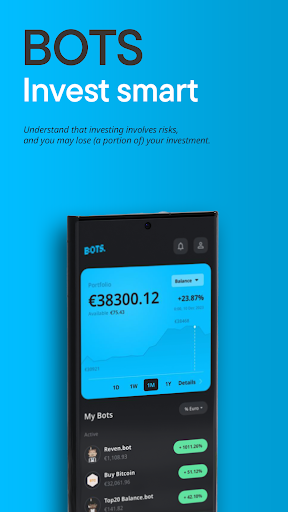 Android application BOTS: Smart Investing screenshort