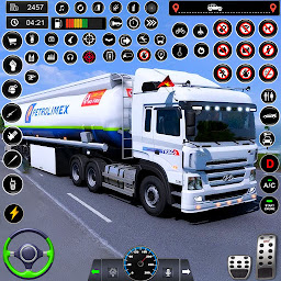 ऑफ रोड तेल ट्रक ऊपर की ओर खेल की आइकॉन इमेज