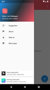 Video Live Wallpaper Maker Captura de pantalla