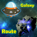 Cover Image of Скачать Galaxy Route - Alien Space Str  APK