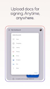 Docusign - Upload & Sign Docs Screenshot