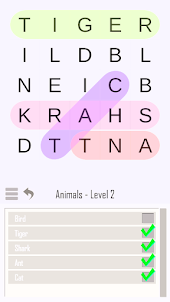 Word Search Scramble Find Out