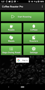 Coffee Roaster Pro Tangkapan layar