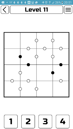 Kropki Puzzle - Screenshot 2