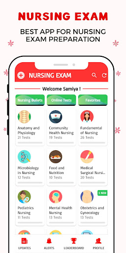 Nursing Exam screenshot for Android