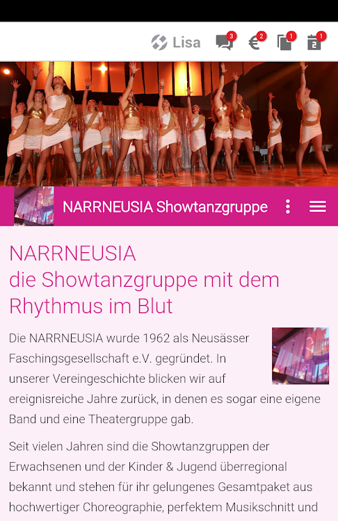 NARRNEUSIA Showtanzgruppe - 6.631 - (Android)