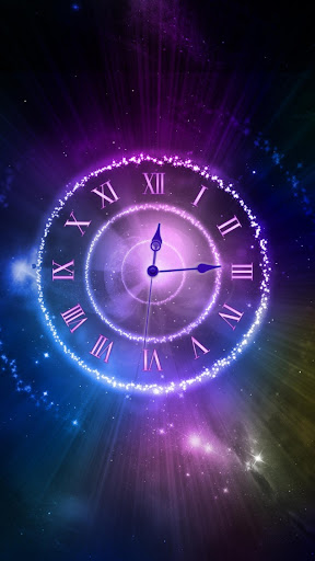 Shining Clock Live Wallpaper Screen 2