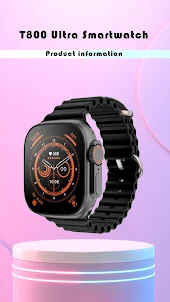 T800 ultra smart watch Guide