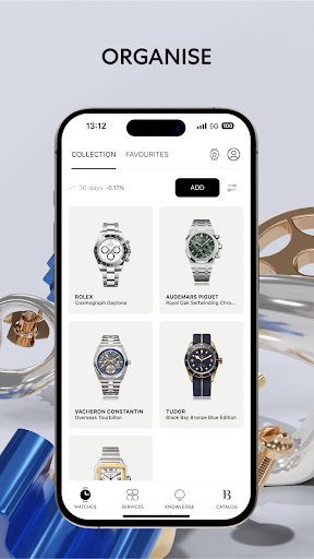Android application Bucherer Watch Wallet screenshort