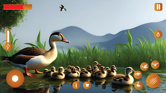 Fly Duck Simulator Pond Game