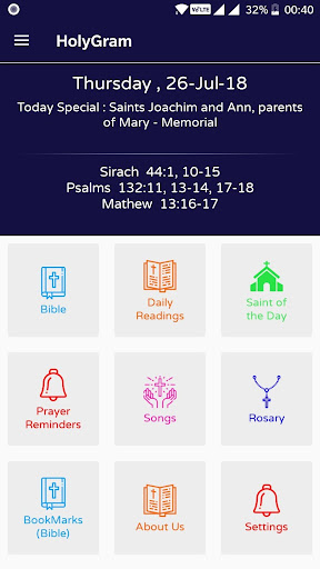 Catholic Bible,Readings,Prayer Screen 2