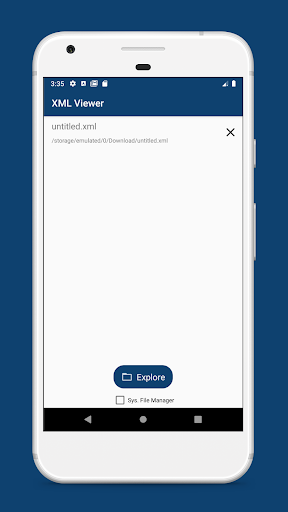 Screenshot of XML Viewer - Reader and Opener