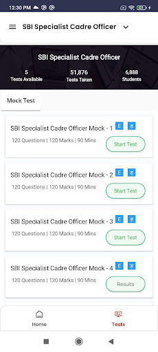 TestproPrimeAcademy Screen 3