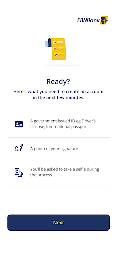 FBNMobile Sierra Leone Screen 3
